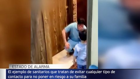 Las Lagrimas De Un Medico Al Llegar A Casa Y No Poder Abrazar A Su Hijo Telecinco