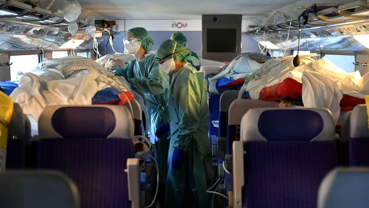 Francia usa trenes de alta velocidad medicalizados aliviar el colapso hospitalario por el coronavirus - NIUS Francia usa trenes de alta velocidad medicalizados aliviar el colapso hospitalario por el coronavirus - NIUS