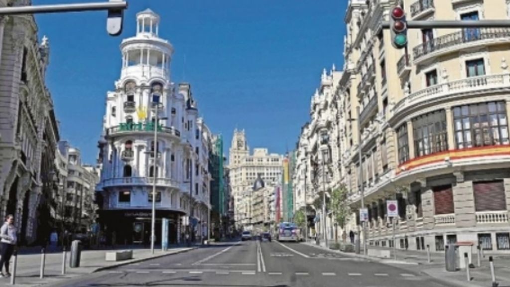 Madrid, ciudad fantasma: el transporte cae a mínimos