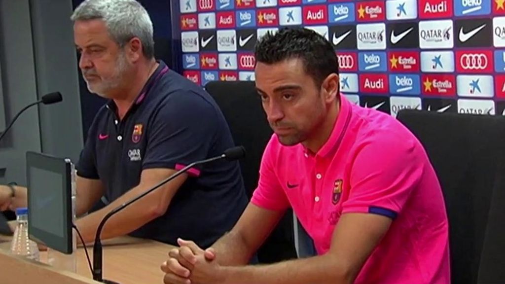 Xavi aclara que quiere entrenar al Bará pero sin “gente tóxica cerca del vestuario”