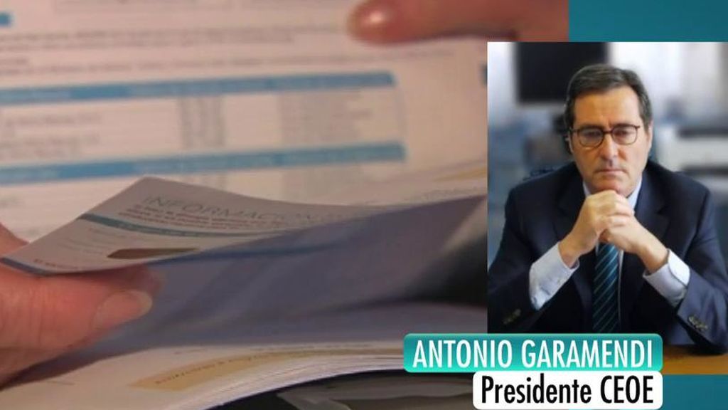 Antonio Garamendi, presidente de CEOE: "Hay muchas empresas que están ayudando de manera desinteresada"