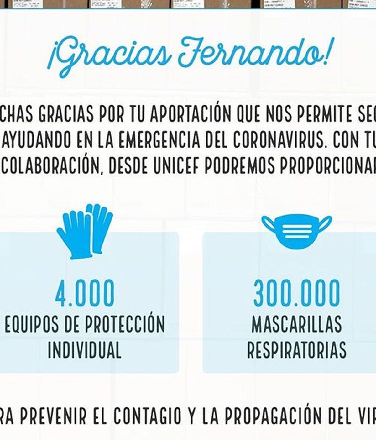 Fernando Alonso acelera en la ayuda por el coronavirus y dona 4.000 equipos de protección y 300.000 mascarillas