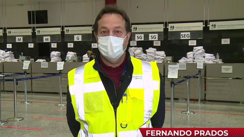 Fernando Prados, coordinador sanitario de IFEMA, niega el plante de los sanitarios