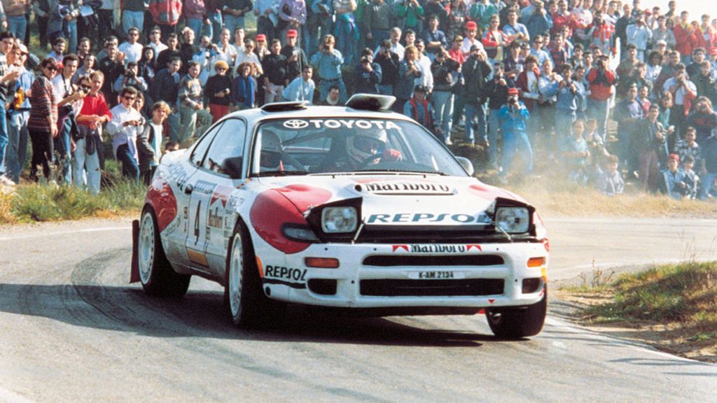 Carlos Sainz en el rally de San Remo