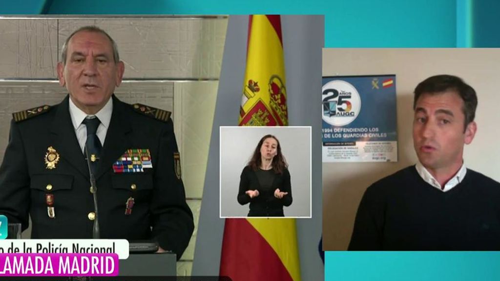 La denuncia de José Antonio, de la  Asociación Unificada Guardia Civil: "Estamos trabajando con muy poquitos medios"