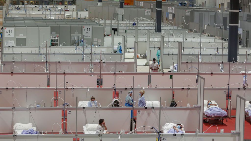 Hospital de campaña en Ifema