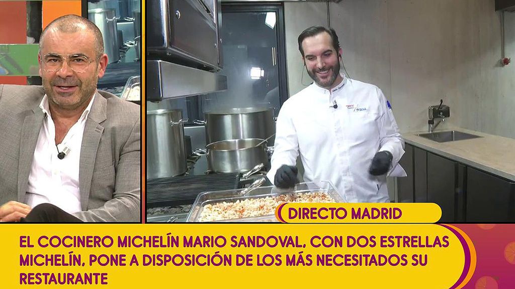 Mario Sandoval pone sus concinas al servicio de los que más lo necesitan: él y sus hermanos cocinan par a150 familias