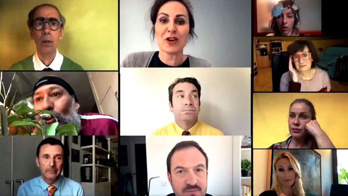 Los actores de 'Camera Café' graban un sketch, 10 años después, ahora confinados en casa Los actores de 'Camera Café' graban un sketch, 10 años después, ahora confinados en casa