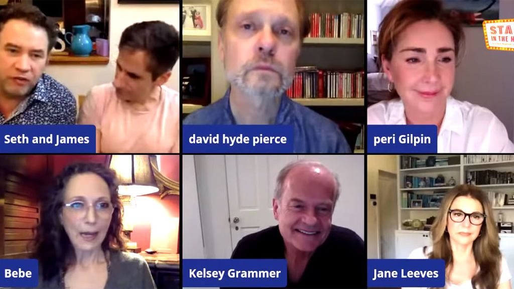 El reparto de 'Frasier' también se reencuentra, 15 años después, en un emotivo vídeo por el coronavirus El reparto de 'Frasier' también se reencuentra, 15 años después, en un emotivo vídeo por el coronavirus