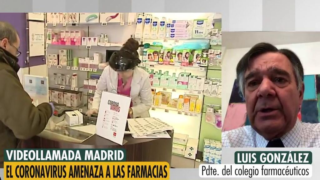 El ruego de Luis González, Pdte del Colegio Farmacéuticos: “Solicito que cuanto antes nos manden material sanitario”