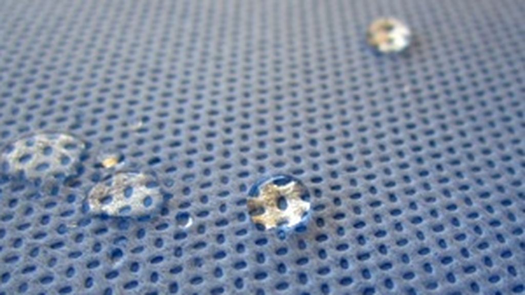 Detalle de una mascarilla
