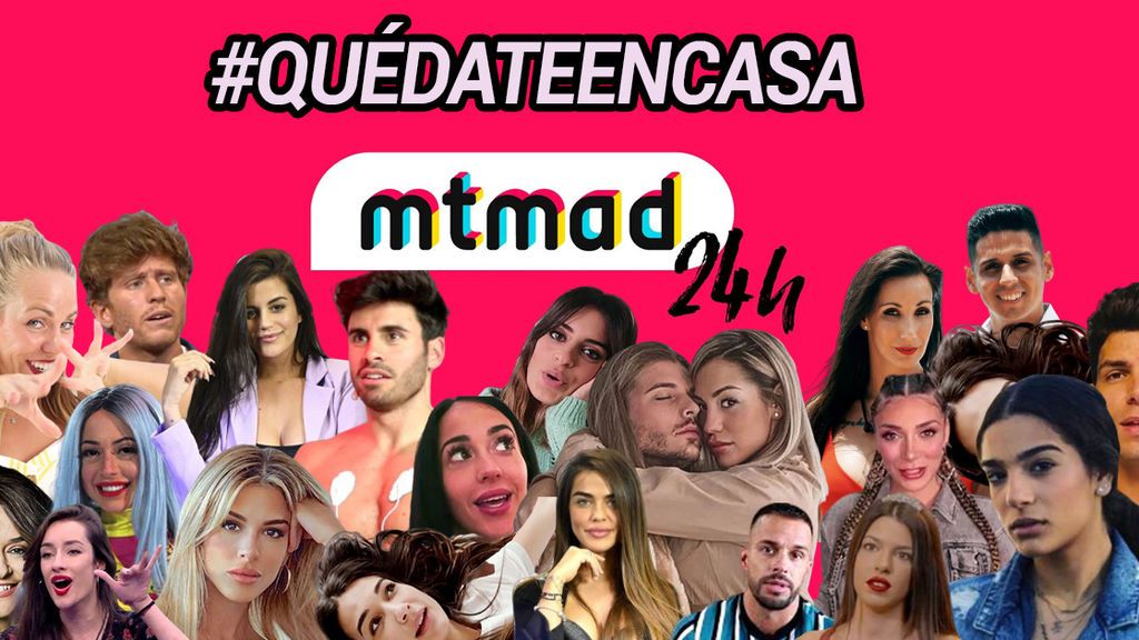 Quédate en casa con mtmad: disfruta de tu contenido favorito y de nuestros talentos en el canal 24 horas