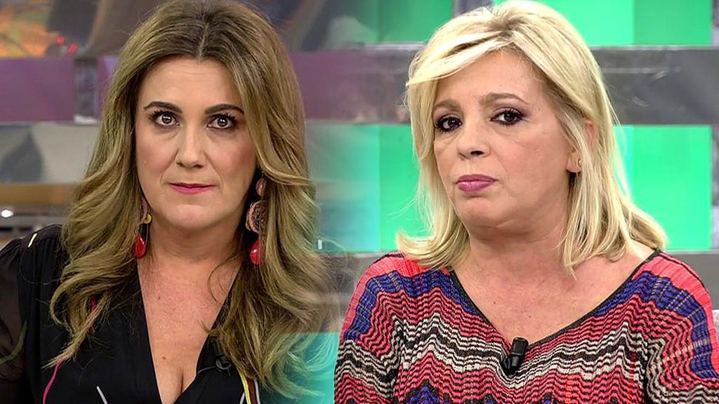 El origen del mosqueo de Carlota Corredera con Carmen Borrego: su mosqueo por el tartazo de Payasín en ‘Sálvame Okupa’