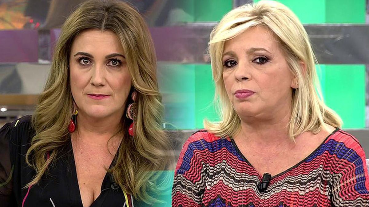 El origen del mosqueo de Carlota Corredera con Carmen Borrego: su mosqueo por el tartazo de Payasín en ‘Sálvame Okupa’