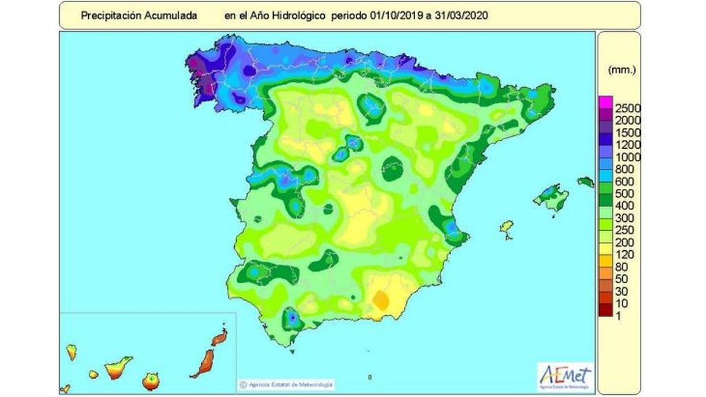 precip acumulada en lo que vad año hird