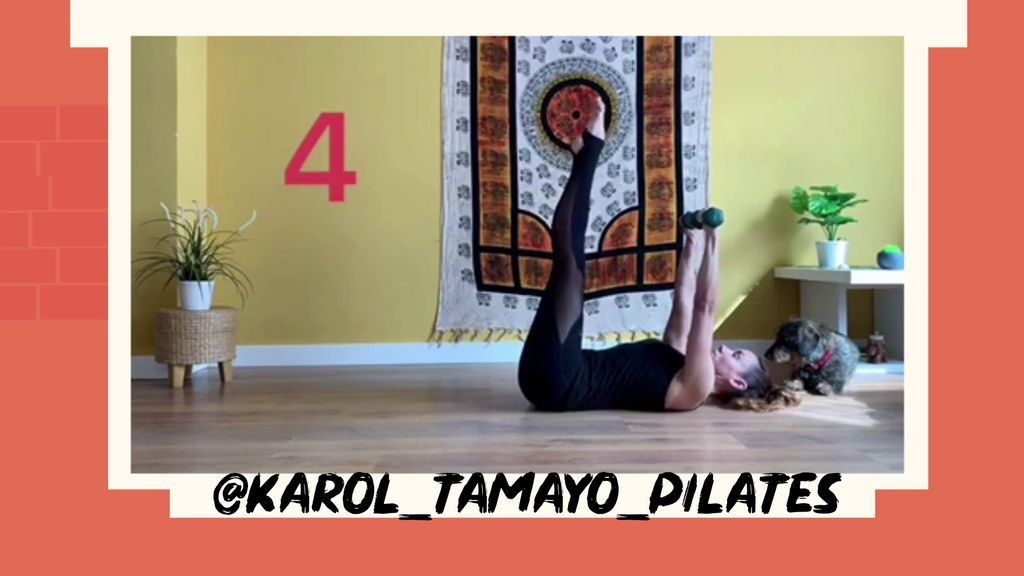 @KAROL_TAMAYO_PILATES prepara una serie de ejercicios para llenarte de energía por las mañanas
