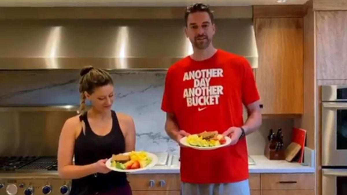 Pau Gasol te ayuda con sus recetas saludables a comer sano en cuarentena