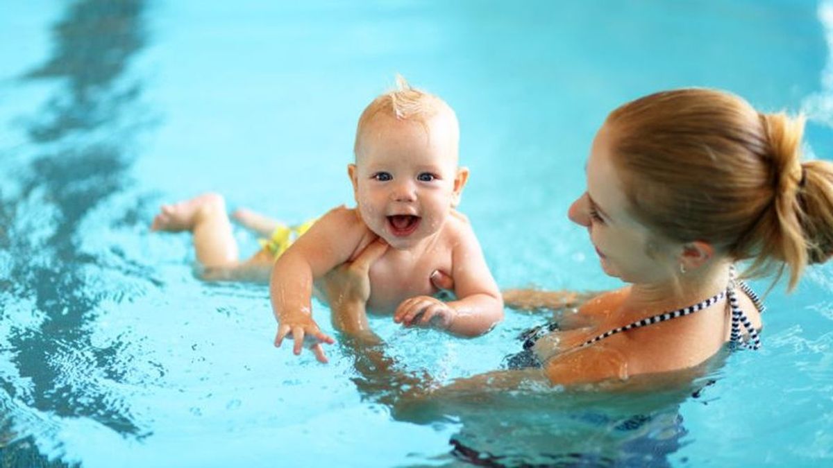 La natación será recomendada para bebés de a partir de dos días de vida.