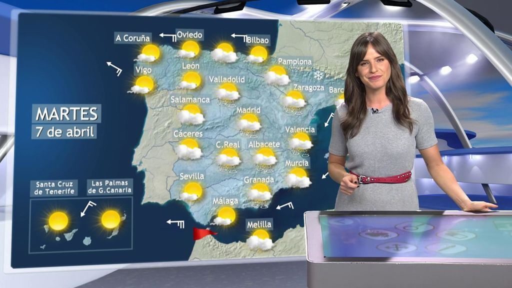 Lluvias en toda España para comenzar la semana: lo peor se espera en el centro