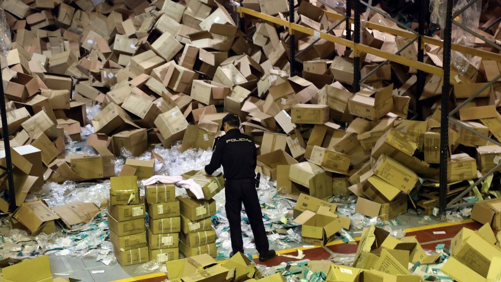 Detenido un empresario en Santiago de Compostela por el robo de dos millones de mascarillas Detenido un empresario en Santiago de Compostela por el robo de dos millones de mascarillas