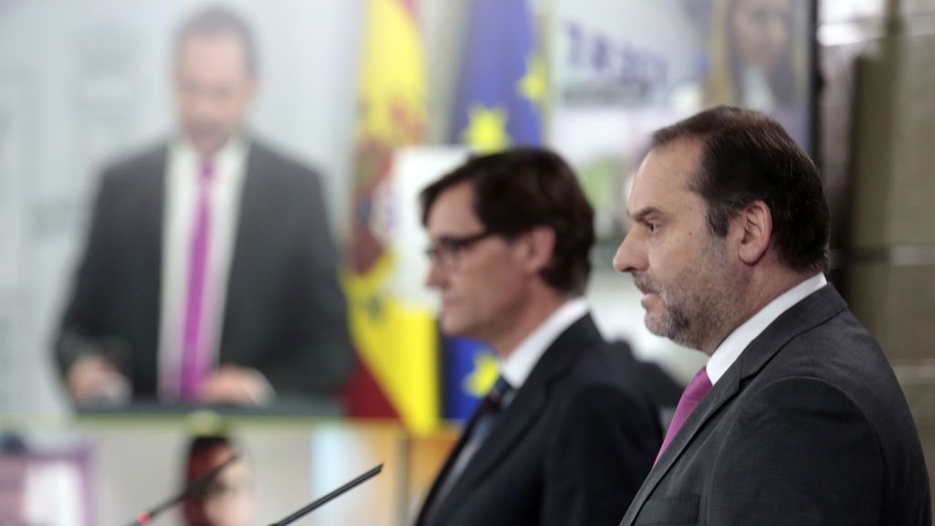 José Luis Ábalos en rueda de prensa José Luis Ábalos en rueda de prensa