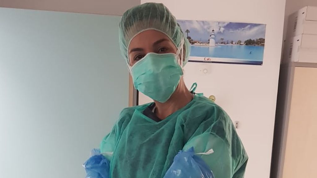 Una enfermera de Trebujena en el hospital universitario de Ceuta