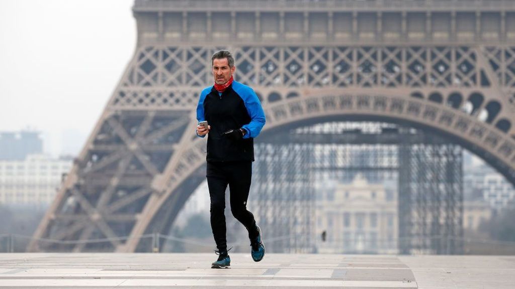 Paris prohíbe ahora salir a correr desde las 10:00 hasta las 19:00 hora