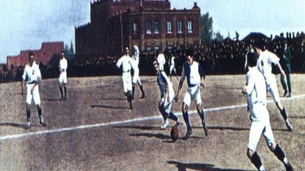 Primeras imágenes de un derbi entre el Real Madrid y Atlético de Madrid