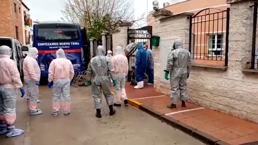 Traslado de los abuelos de Alcalá del Valle hacia La Línea