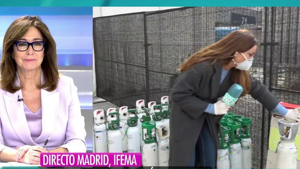 'El Programa de Ana Rosa' colabora con la biblioteca 'Resistiré' del Hospital de Ifema