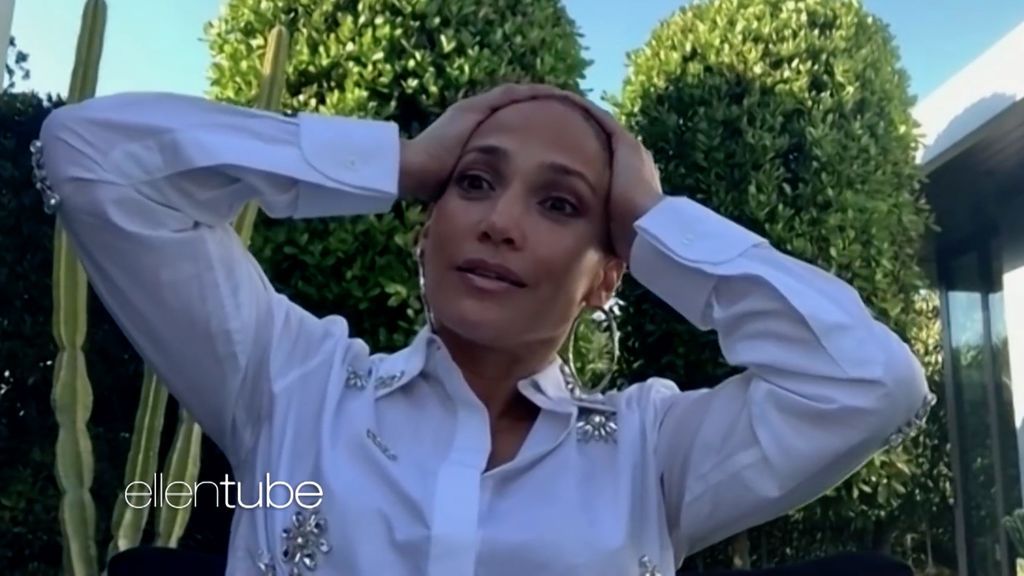 Jennifer Lopez, en 'The Ellen Show'