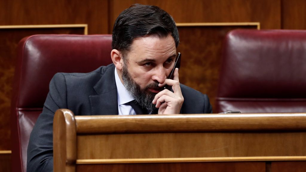 Abascal pide la dimisión del Gobierno y no apoya la prórroga del estado de alarma Abascal pide la dimisión del Gobierno y no apoya la prórroga del estado de alarma