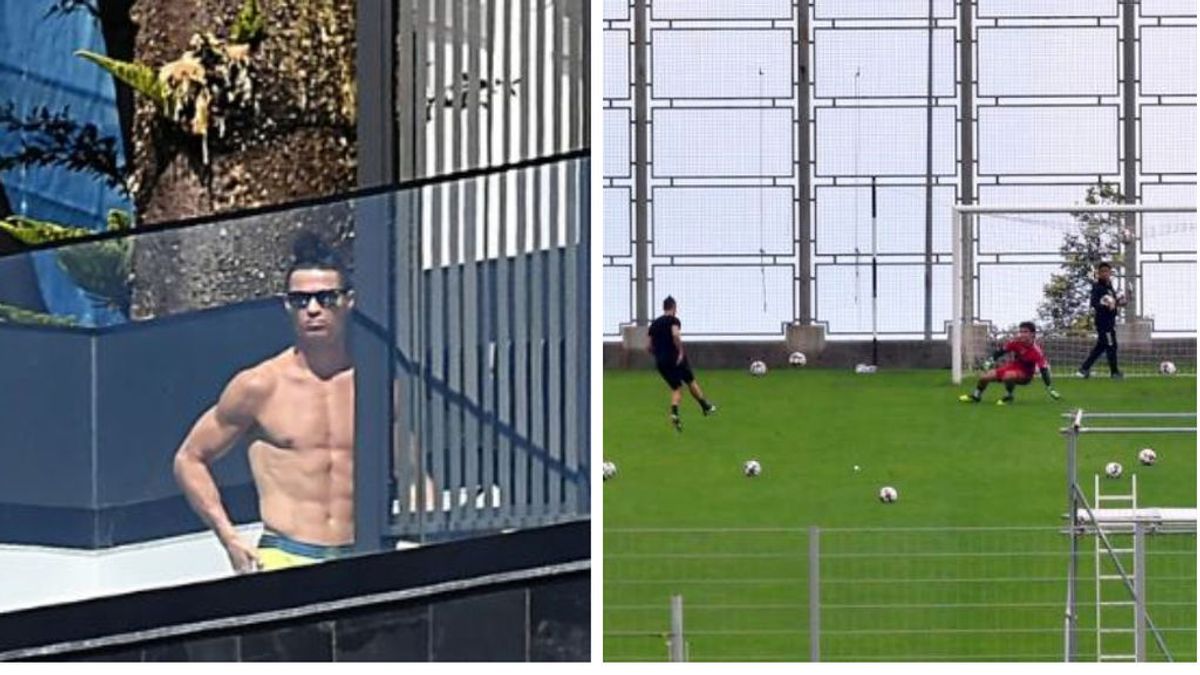 Cristiano Ronaldo desobedece las recomendaciones sanitarias y se va a entrenar a un estadio: "No tenía autorización especial"