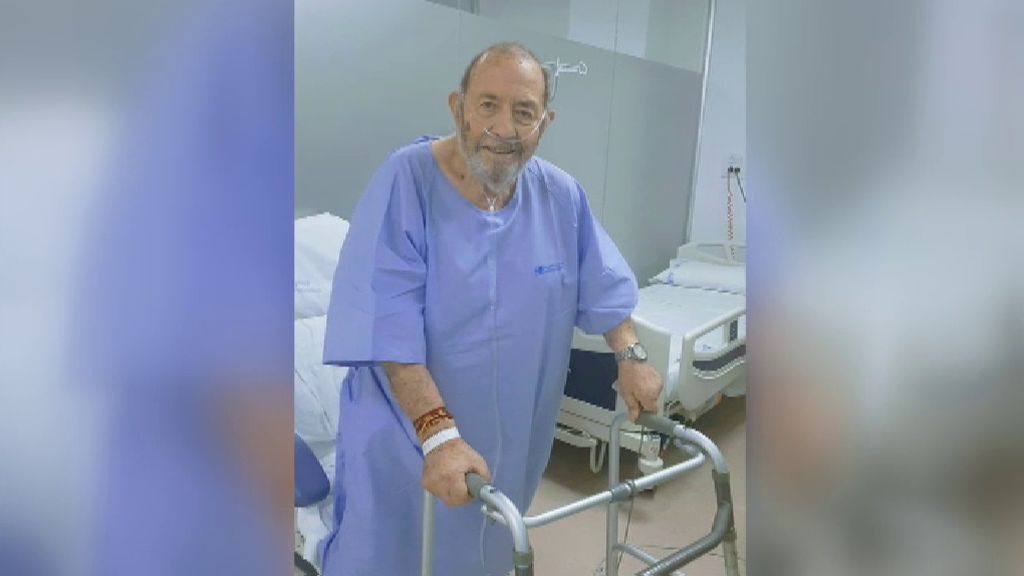 Ramón, curado con 86 años gracias a una máscara de buceo