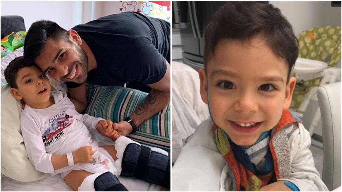 La lección de vida del hijo de Silvio Romero, con una lesión cerebral de nacimiento: "Siempre con una sonrisa" La lección de vida del hijo de Silvio Romero, con una lesión cerebral de nacimiento: "Siempre con una sonrisa"