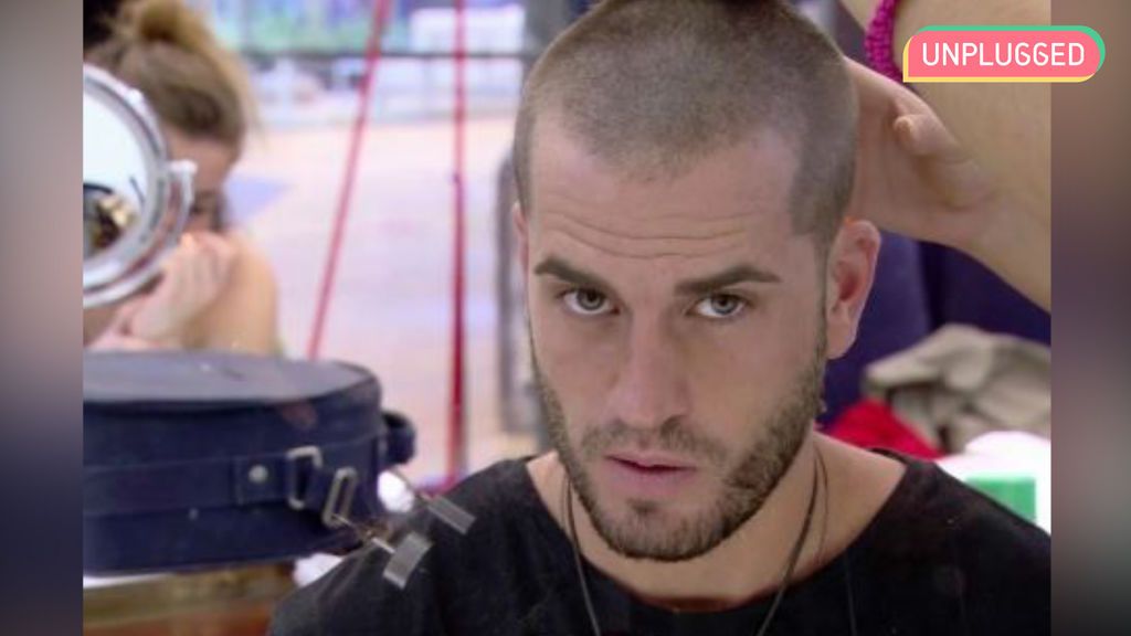 Rodri rapándose en 'GH 17'