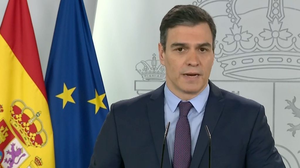 Sánchez: "La desescalada comenzará como pronto en dos semanas"