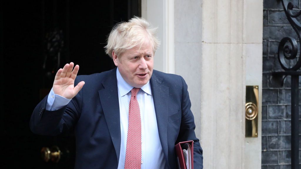 Boris Johnson se dirige al país para anunciar que ya le han dado el alta