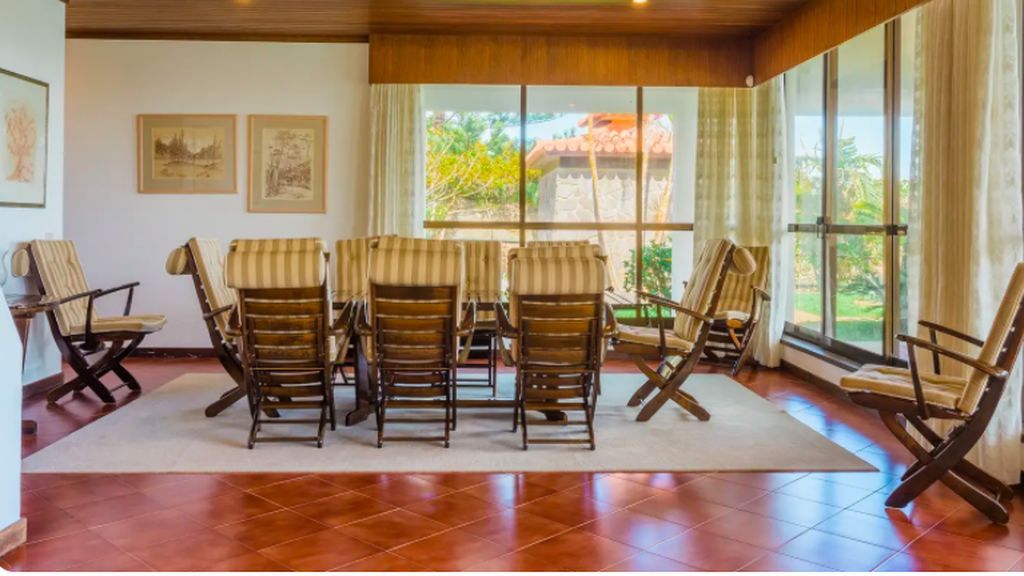 El comedor de la villa