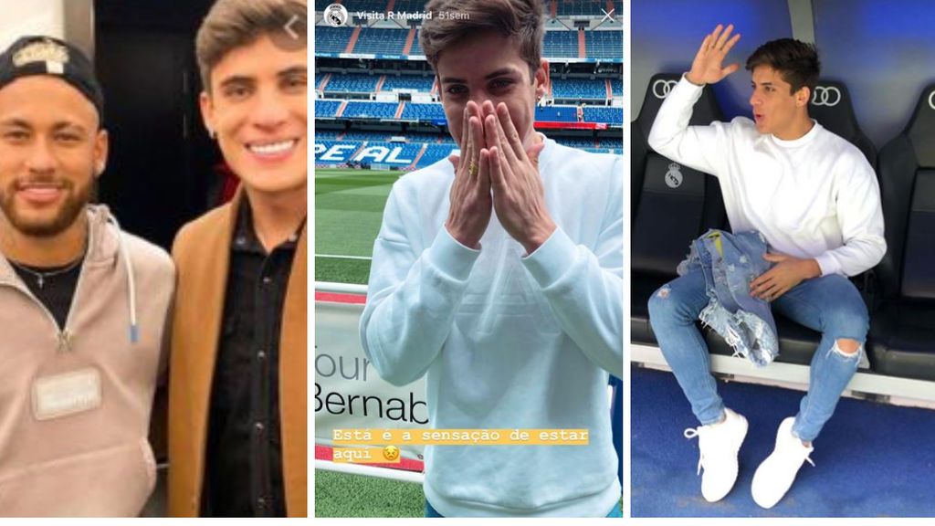 Gamer, 'tiktoker', exfutbolista retirado y un "enamorado del Real Madrid": el nuevo padrastro de 22 años de Neymar