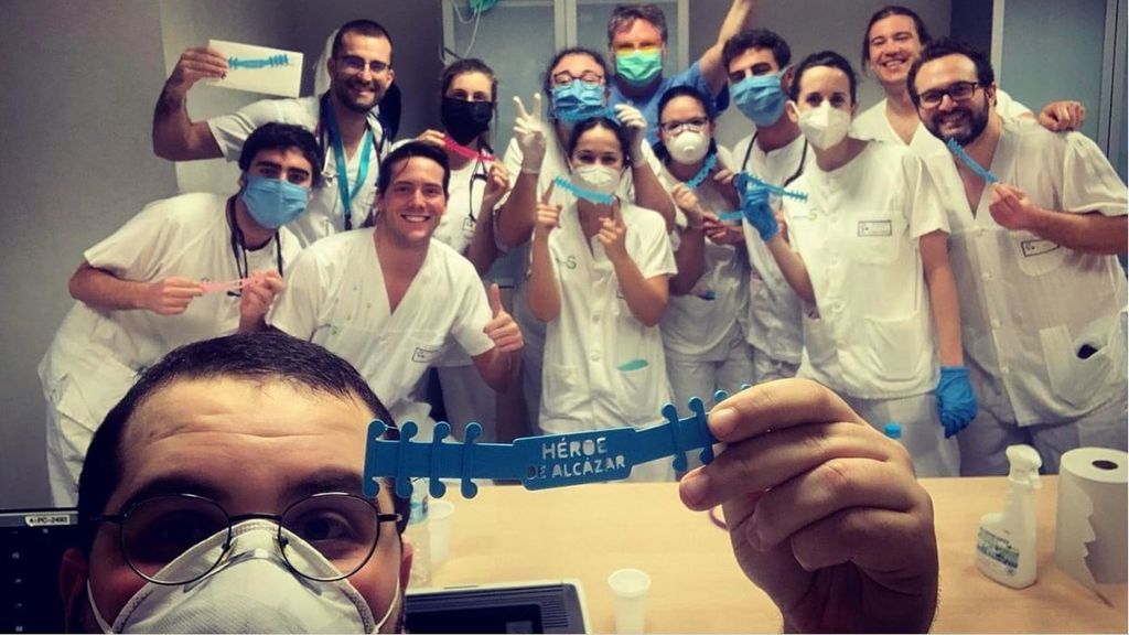 Jesús y sus compañeros de hospital