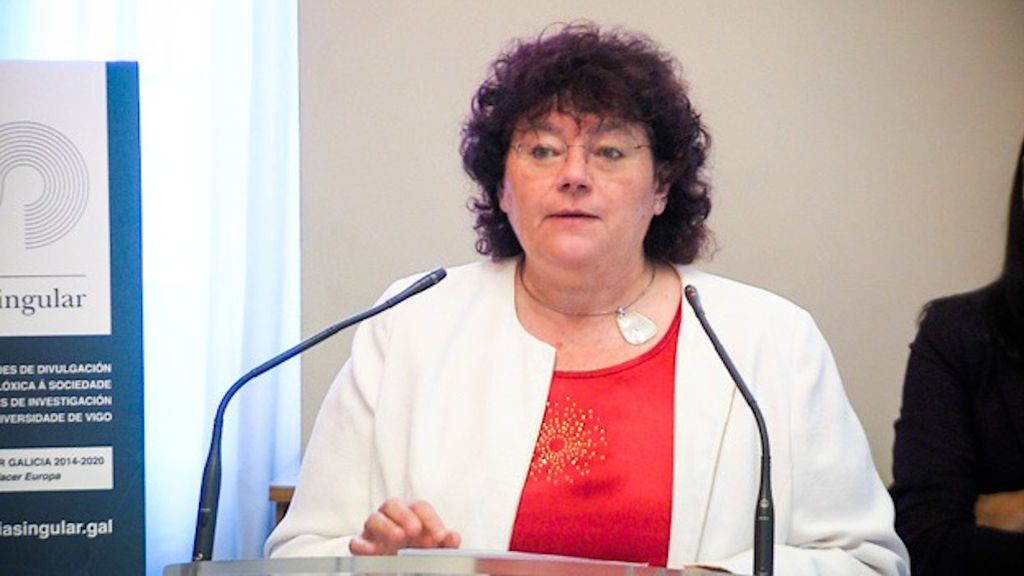 África González es catedrática de Inmunología en la Universidad de Vigo