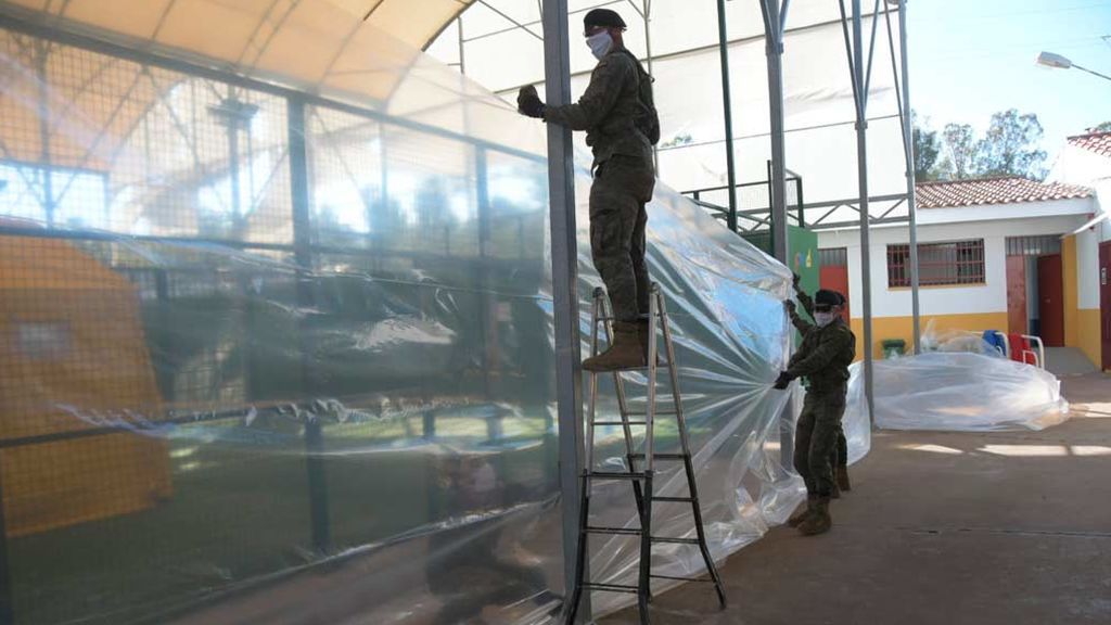 El Ejército instalará por primera vez un hospital de campaña junto a la cárcel de Picassent El Ejército instalará por primera vez un hospital de campaña junto a la cárcel de Picassent