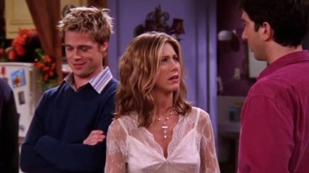 Brad Pitt en 'Friends'.