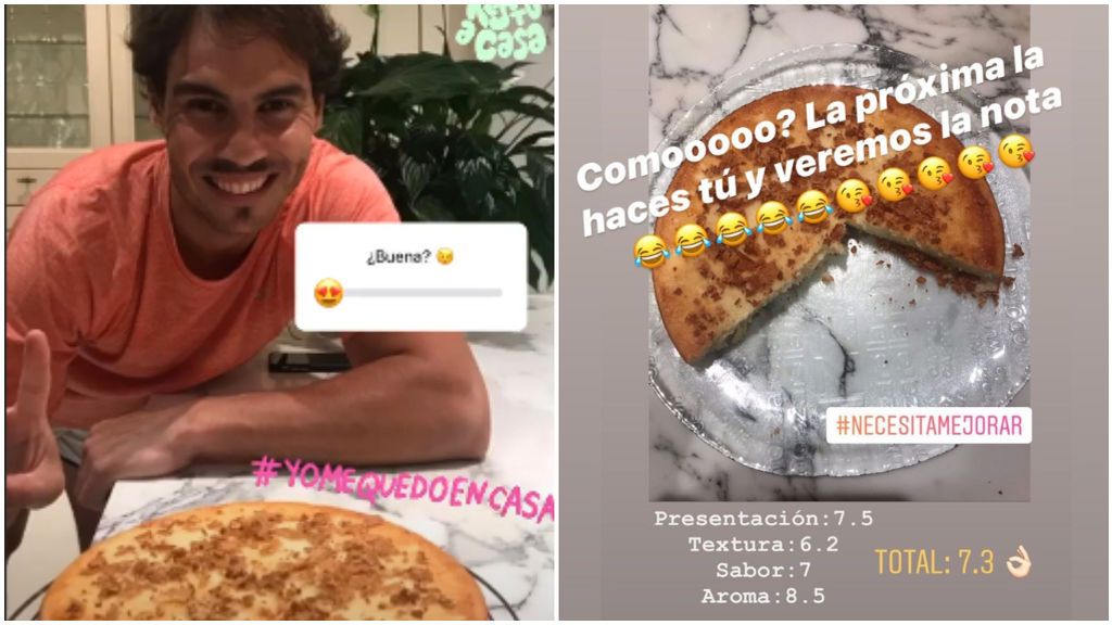 Rafa Nadal, en la cocina con una batidora al revés y 'ganándose' el vacile de su hermana: “Mi madre me ha abandonado”