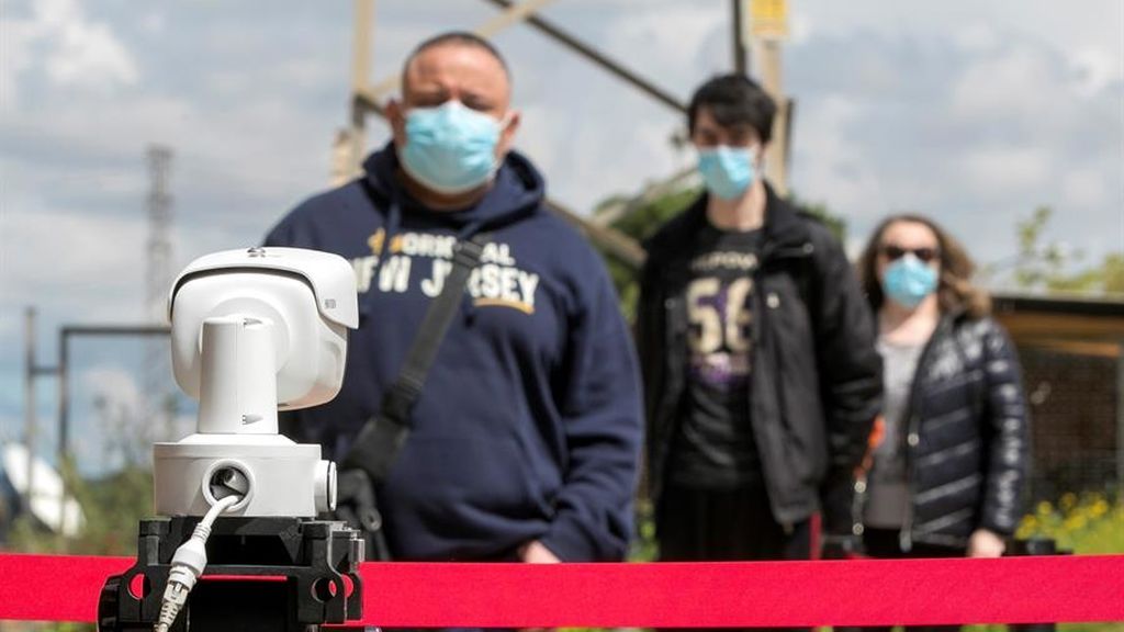 Cablescom, ha instalado una cámara térmica para medir la fiebre a la plantilla