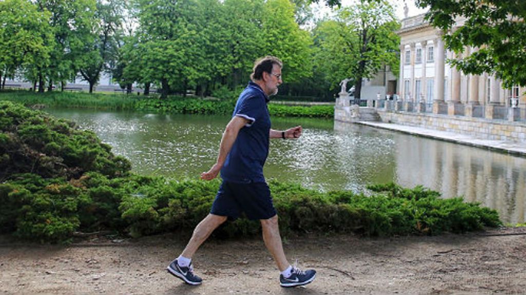 Mariano Rajoy no da ejemplo: se salta el confinamiento para salir a correr