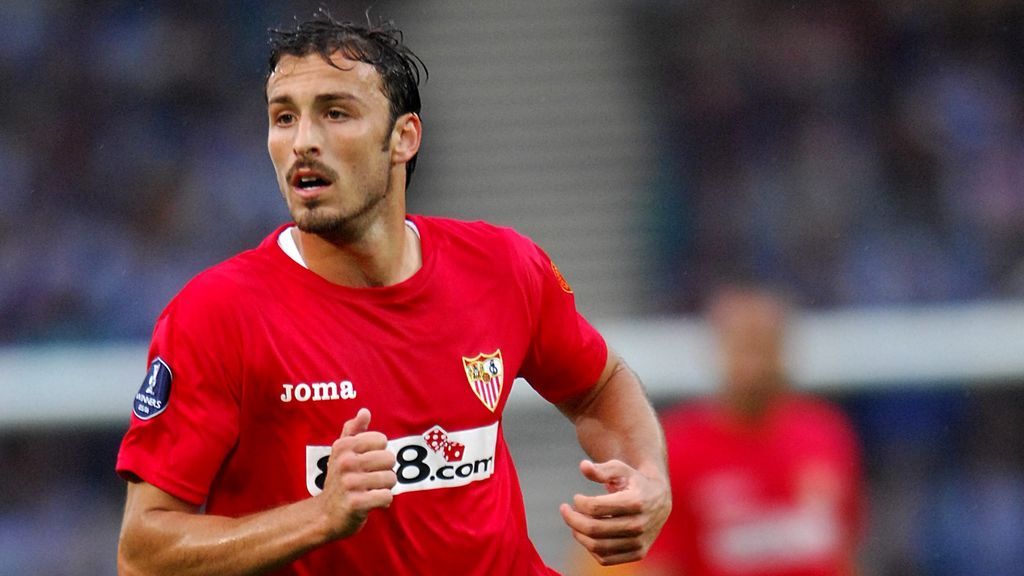 Antonio Puerta jugando con el Sevilla FC