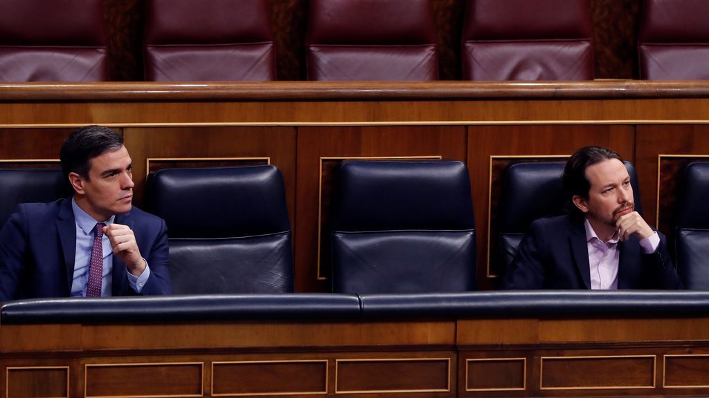 Sánchez e Iglesias en el Congreso Sánchez e Iglesias en el Congreso