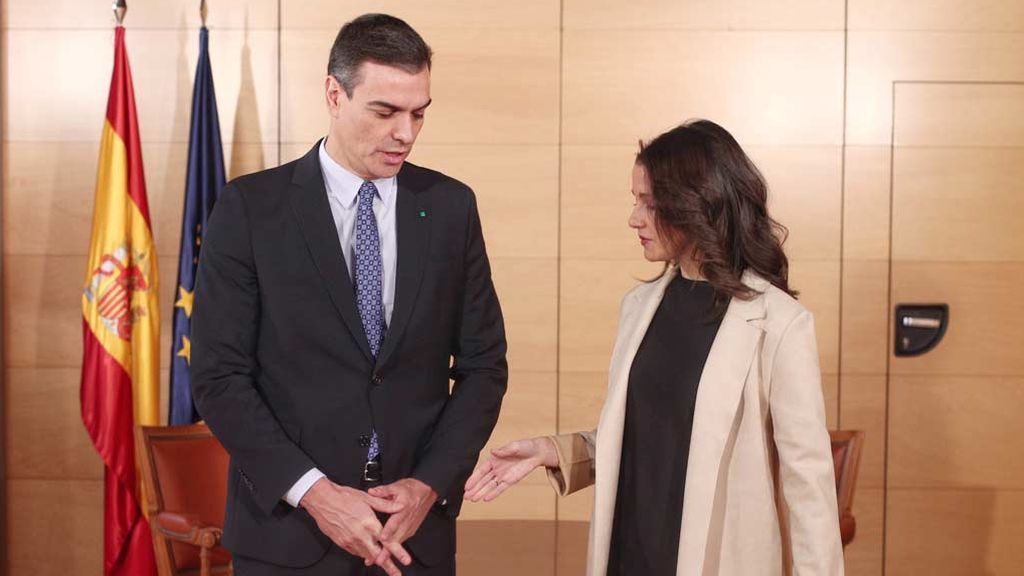 La líder de Ciudadanos Inés Arrimadas se reunirá manaña jueves con Pedro Sánchez La líder de Ciudadanos Inés Arrimadas se reunirá manaña jueves con Pedro Sánchez